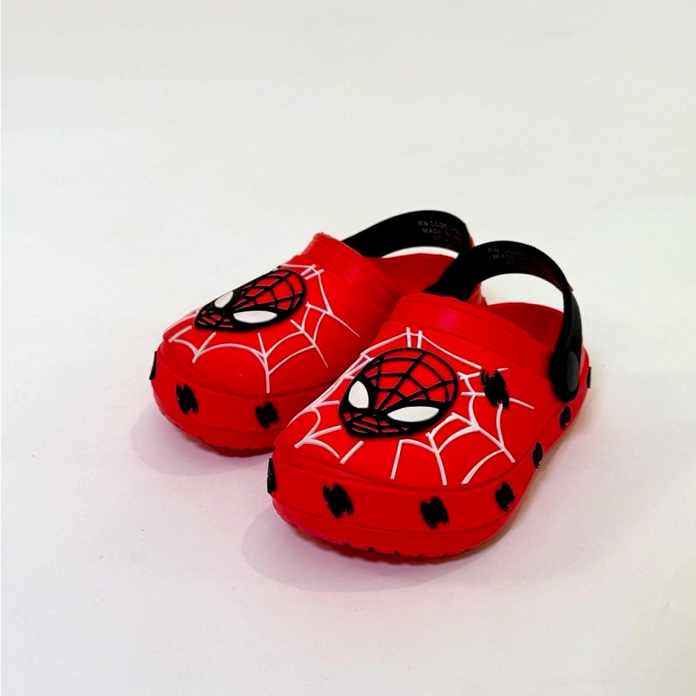 Marvel Red Spider-Man Kids Slippers